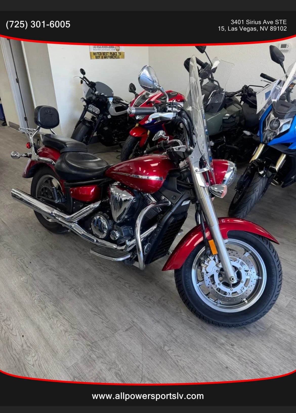 2007 Yamaha V STAR 1300 tourer