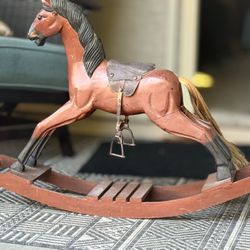 Antique Children's' Rocking Horse  