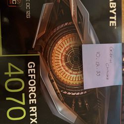 Gigabyte 4070 OC Edition