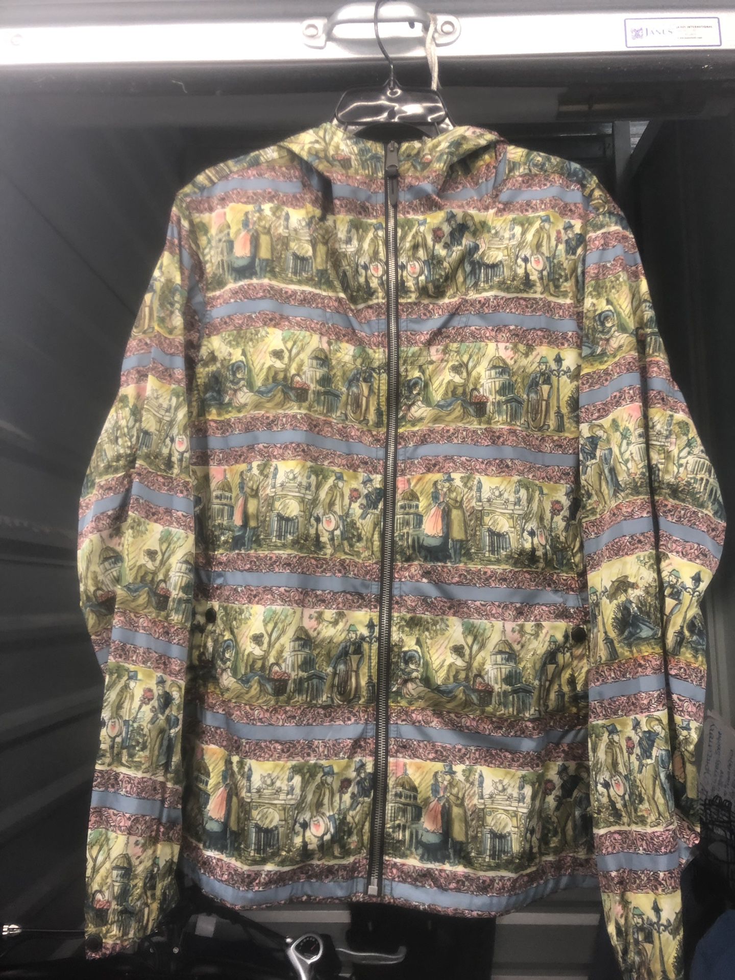Burberry mens sz 54 ( XL) brand new windbreaker jacket