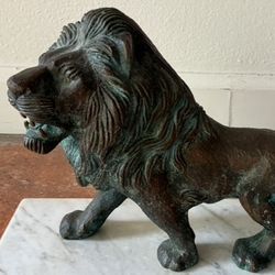 Bronze Lion Statue