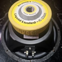 Pair of Bazooka CS1004 4 ohm 10" subwoofers