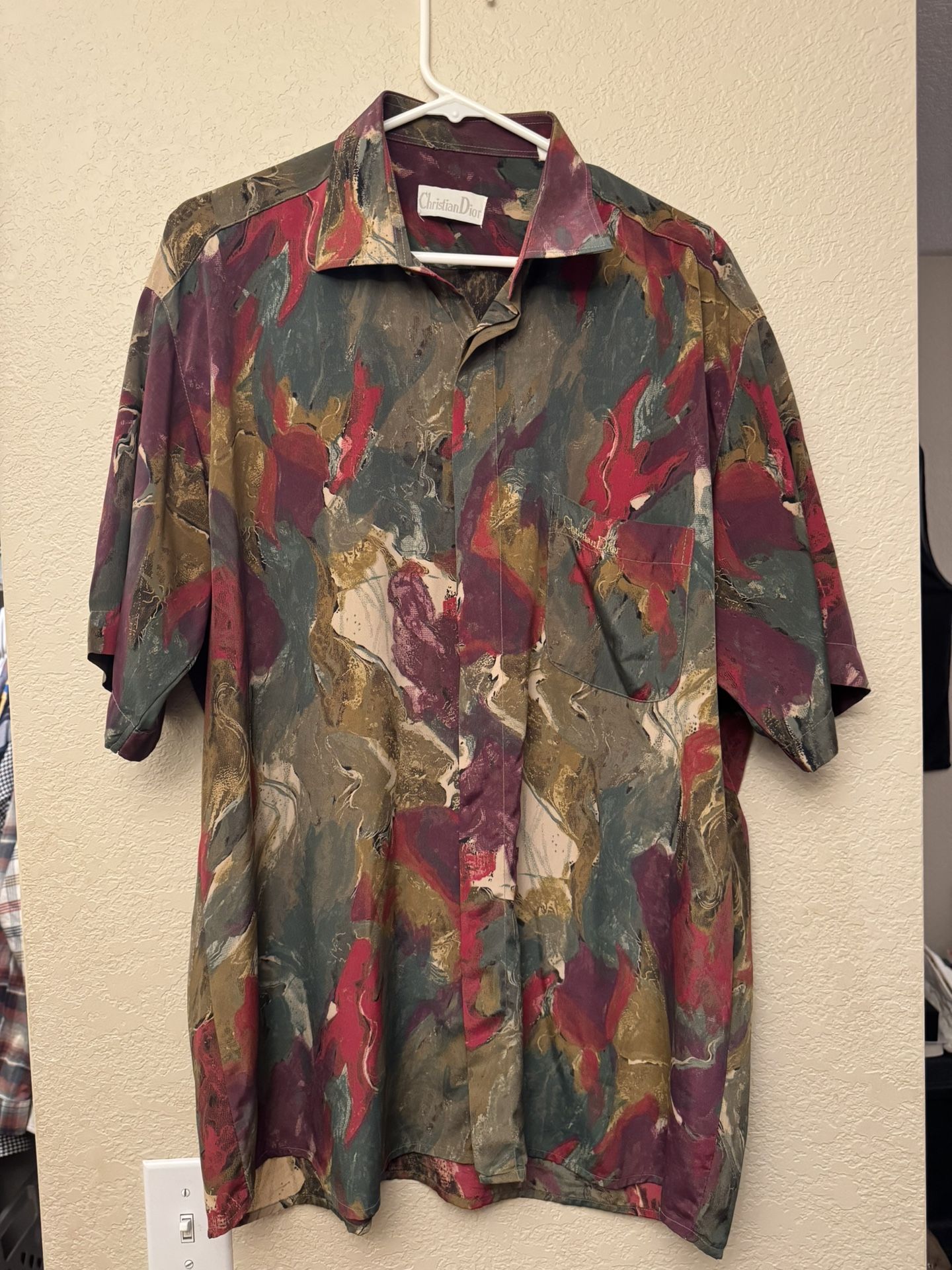 Dior Men’s Vintage Silk Shirt