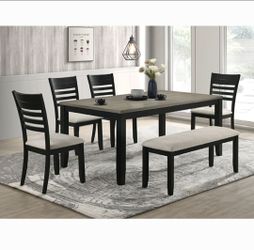 TABLE, FOUR CHAIRS AND ONE BEACH