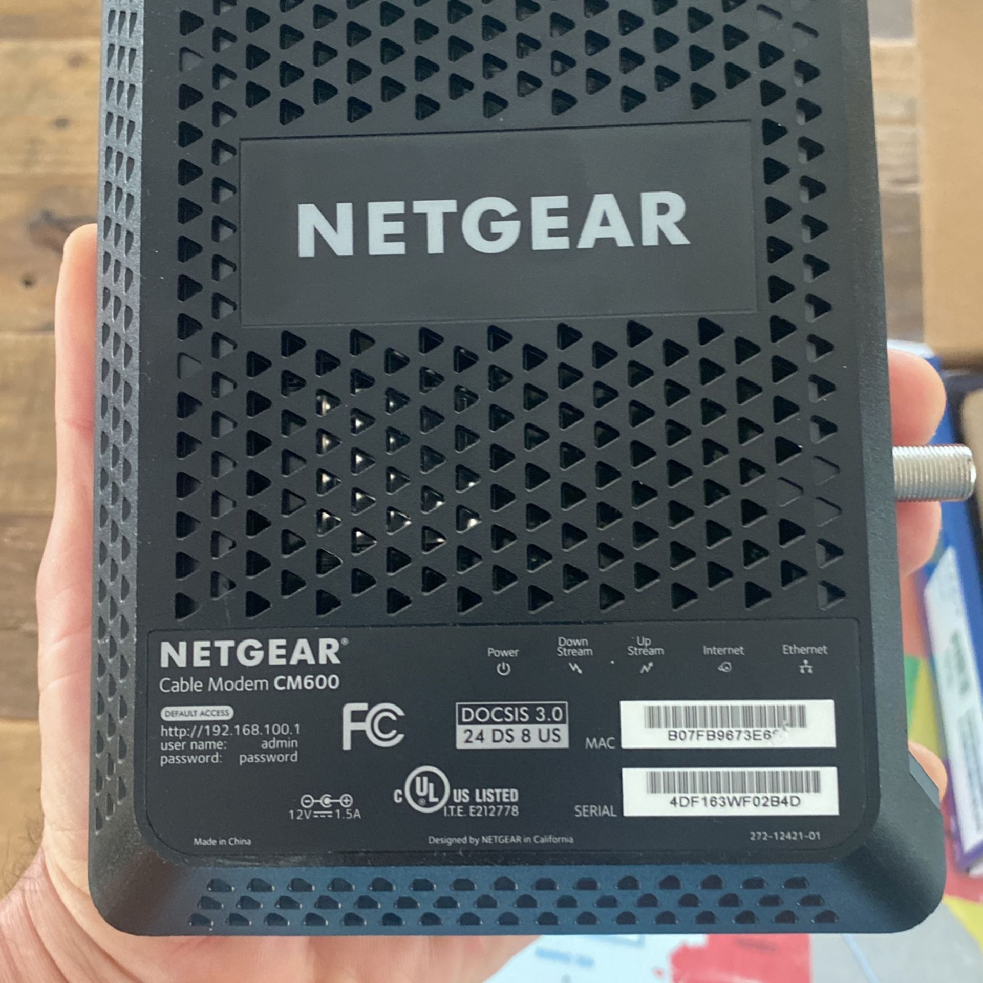Netgear modem Great Condition