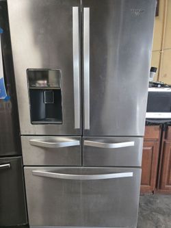 STAINLESS STEEL REFRIGERATOR WITH WARRANTY