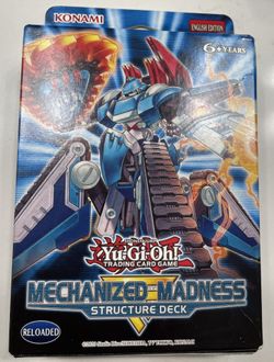 1st Edition Yugioh Yu-gi-oh Mechanized Madness Structure Deck Sealed