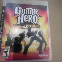 PS3 Guitar Hero Game 