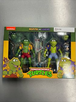 NECA Teenage Mutant Ninja Turtles - Rasputin and Genghis Frog 7in.