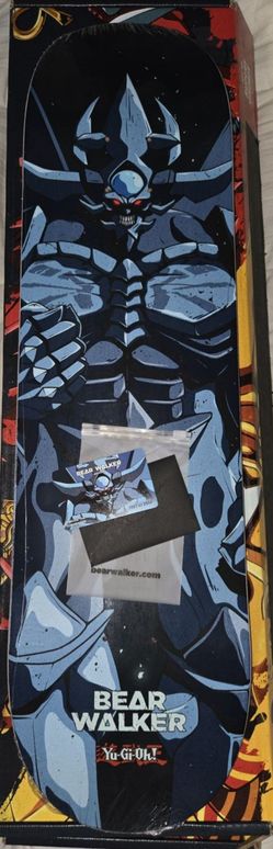 Title:
Yugioh x BEAR WALKER Obelisk skateboard #1021/2500