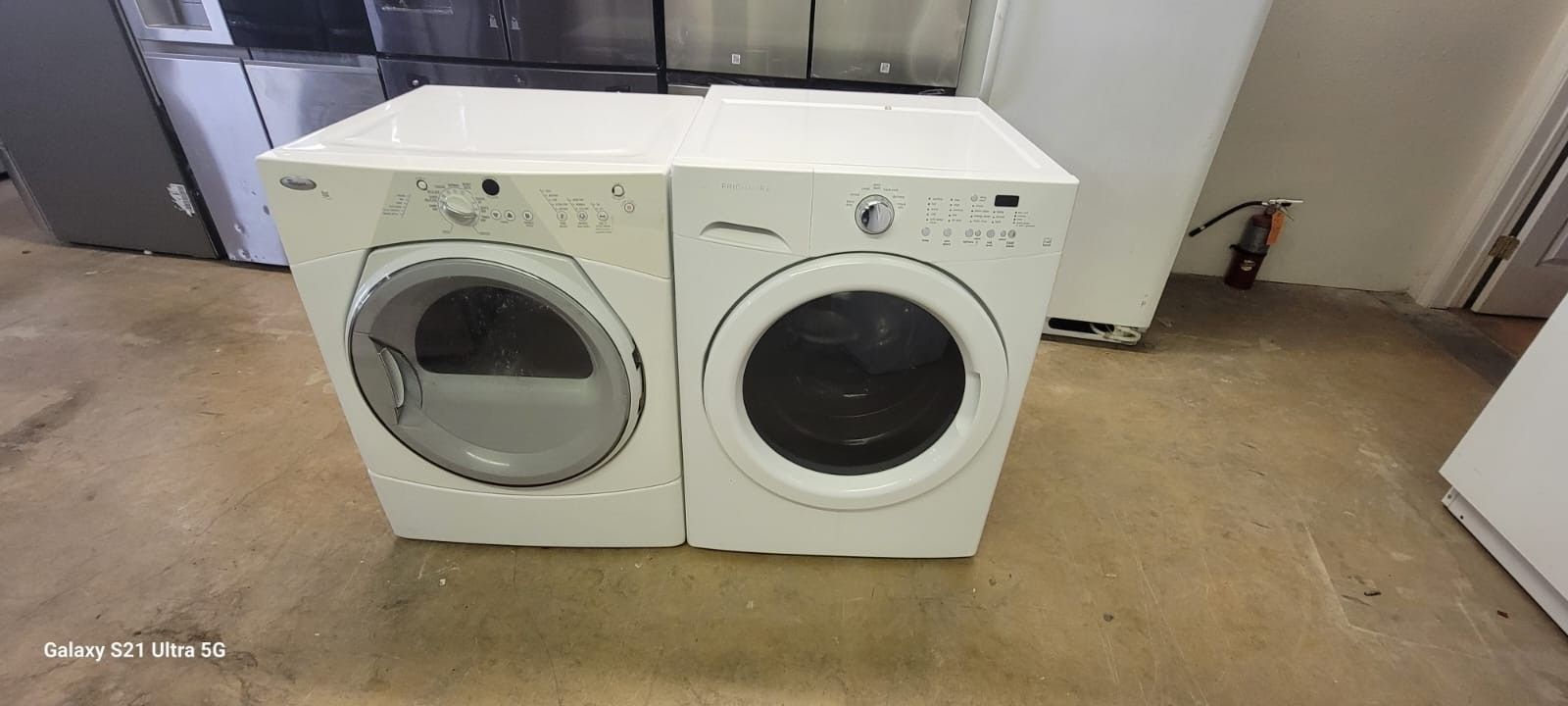 washer and dryer in perfect condition with delivery and installation