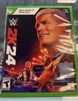 Xbox one game WWE 2K24