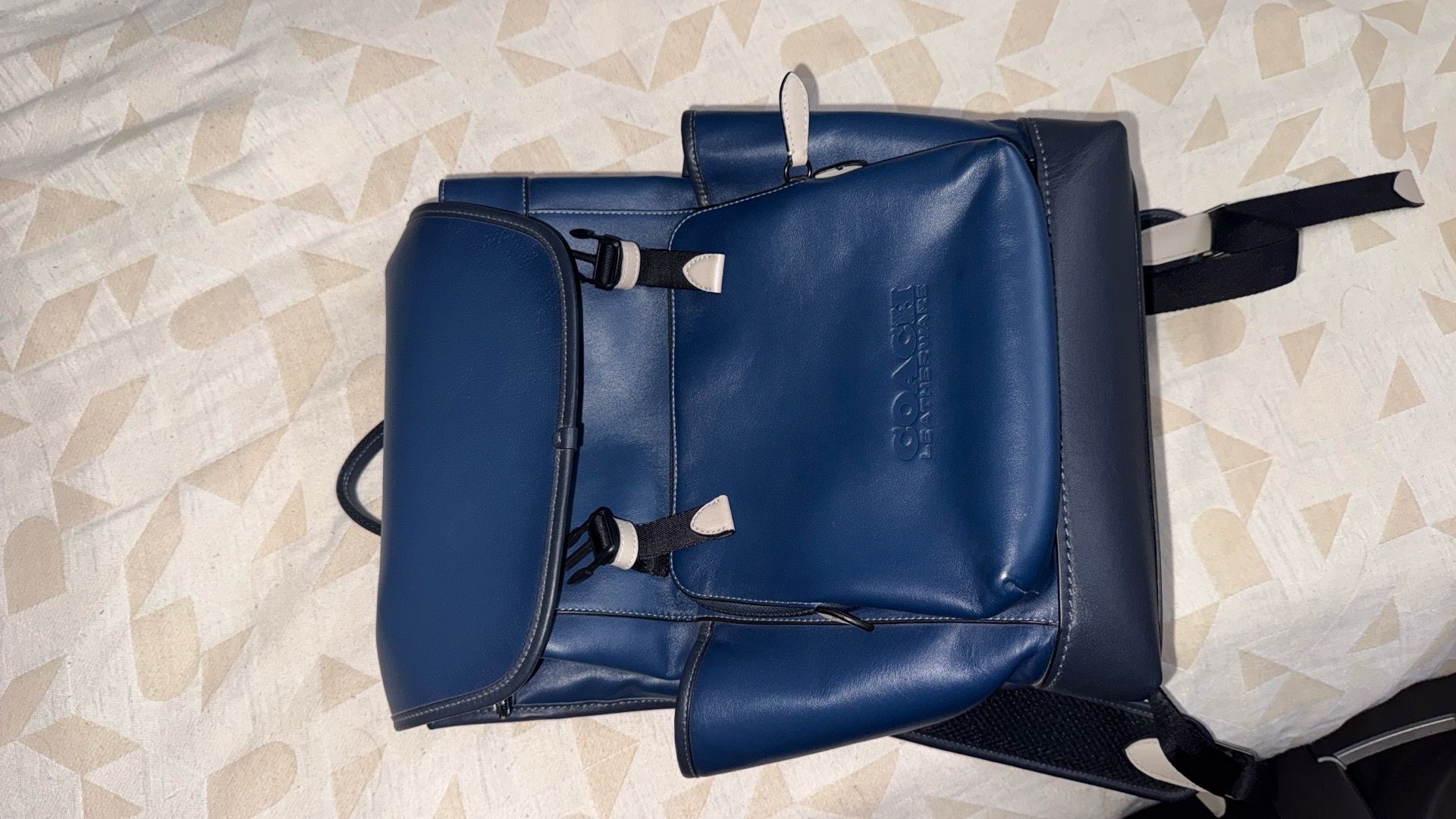 Coach designer backpack