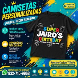 👕 Playeras Personalizadas | Para Toda Ocasión