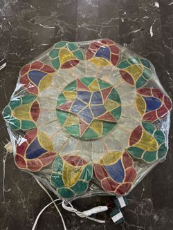 Filipino Capiz Parol Lights