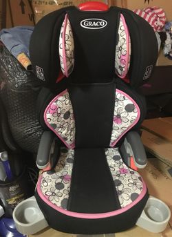 Girls Graco Car seat/ Booster seat