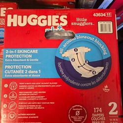 Huggies Size 2  174ct