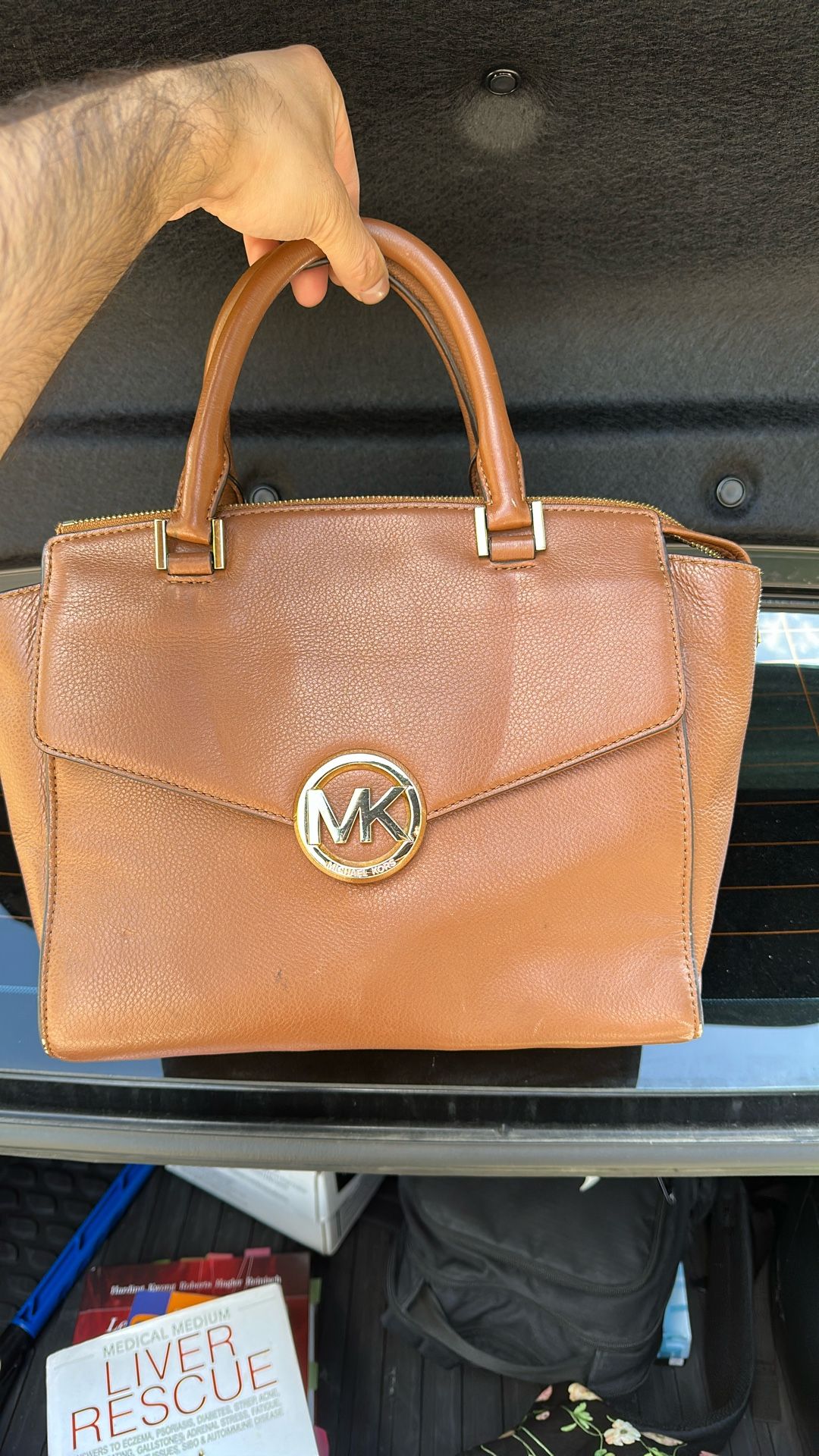 Mk Leather Bag