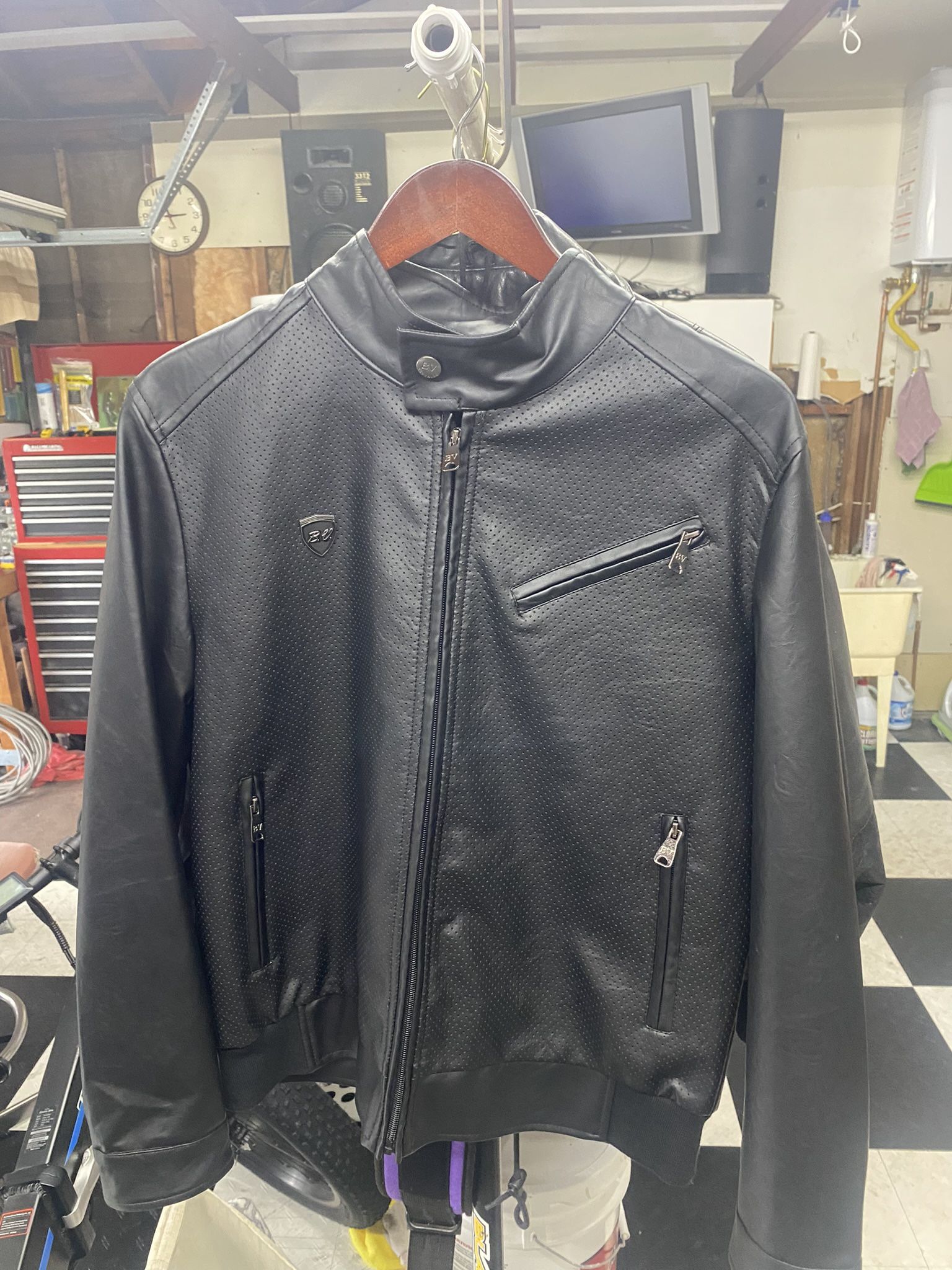 Women’s small leather jacket - $100