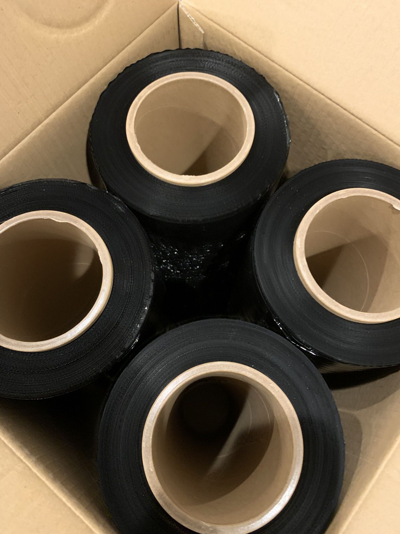 Black Shrink Wrap Plastic Wrap Delivery Available