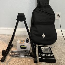 Donner Red Electric Guitar