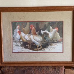 Barbara Shipman Hen Party Painting 