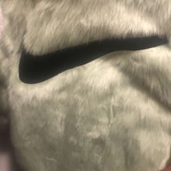 Nike faux fur jacket