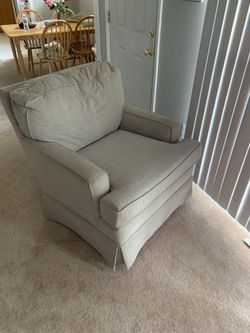 Swivel Chair And Rocker. Good Condition, Low Price.