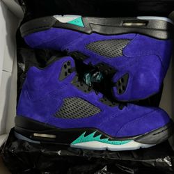 Nike Air Jordan Retro 5 Alternate Grape DS Size 11