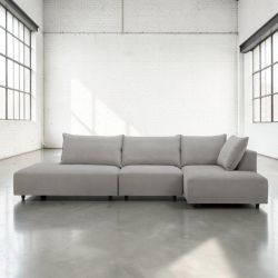 Grey Sectional Sofa - EXCELLENT CONDITION