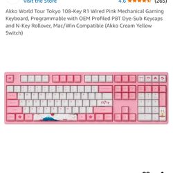 Akko Mechanical Keyboard sakura edition