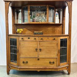 Antique Sideboard Cabinet