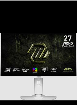 MSI MAG 274QRFW X32 27" 2K 320Hz Gaming Monitor - Like New