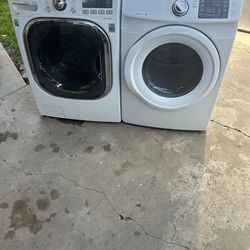 Lg Washer and Samsung Electric Dryer