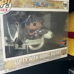Luffy With Going Merry Pop