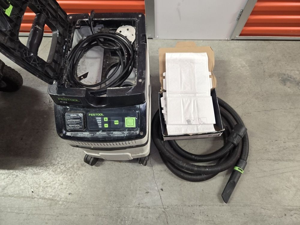 CT-25 Festool HEPA Vaccuum With Hose & Extra Bags
