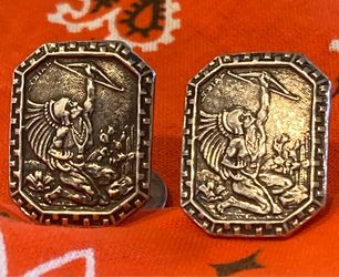 Art Deco Sterling Vintage Cufflinks by Diaz Santoyo