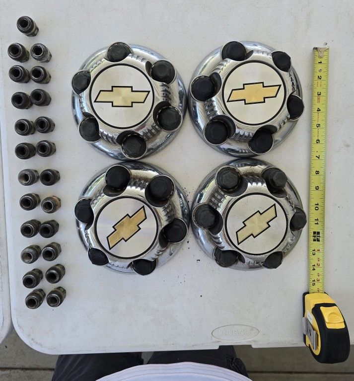 Chevrolet Center Hubcap Covers