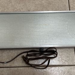 VINTAGE MCM 1960'S SALTON HOTRAY HOT TRAY GLASS BUFFET FOOD WARMER H-125 FIESTA