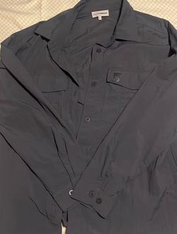 Faith Connexion Unisex Dark Charcoal Utility Shirt Jacket