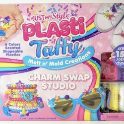Just My Style CHARM SWAP STUDIO Plasti Taffy Melt n' Mold Creations in Minutes!