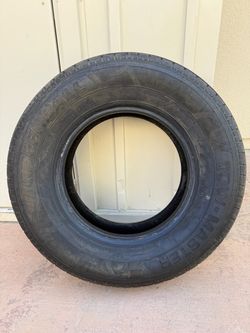 Green all Tow-Master ST225/75-15 trailer tire