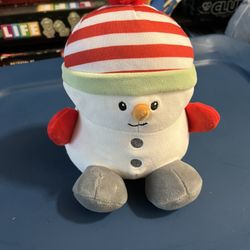 Snowman, stuffed animal