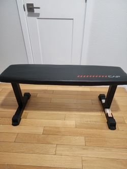 Weight Strength Flat Bench- Cap Bench