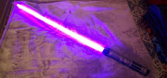 Galaxy's Edge Custom Lightsaber From Savi's Workshop, Discontinued 1st Gen (COLLECTOR PIN INCLUDED)