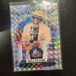 ED REED RAVENS HALL OF FAME MOSAIC PANINI NFL SPORTS CARD!