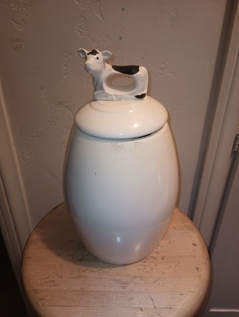 Cow Cookie Jar