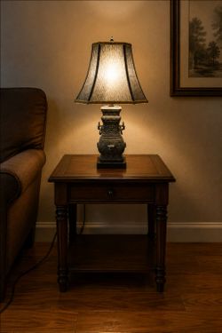 Elegant Asian Bronze or Brass James Mont