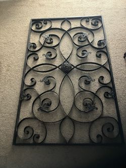 Wrought Iron Wall Decor