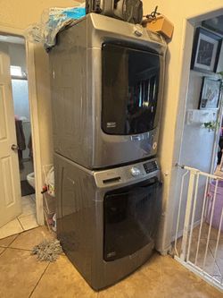 Washer and dryer
